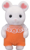 Marshmallow Mouse Baby [Ne-107] Sylvanian Families