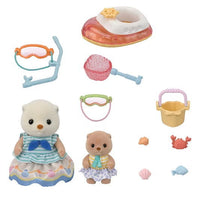 Sea otter siblings sea play set [FS-57] Sylvanian Families