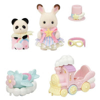 Amusement park vehicle set Train and airplane [Ko-79] Sylvanian Families