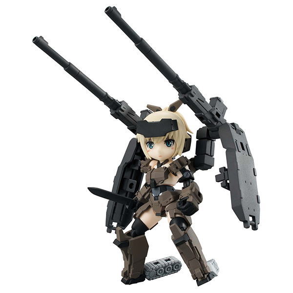 Desktop Army Vol.4 Frame Arms Girl KT-321f Gourai Series Ver1.2 [2. Nishiki Gourai [For artillery transport] + Alternate Facial Expression Part (Smiling)]