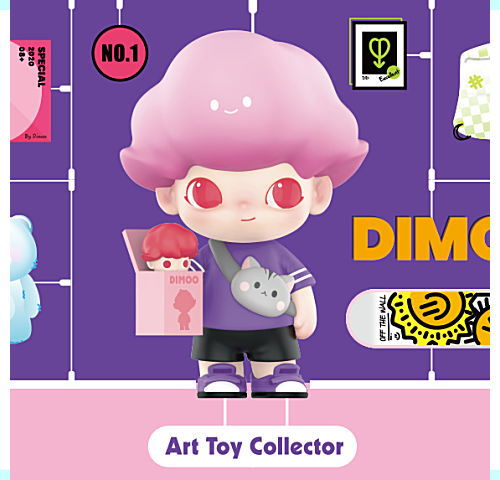 POPMART DIMOO Life University Series [9.Art Toy Collector]