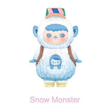 POPMART PUCKY Monster Babys Series [10.Snow Monster]