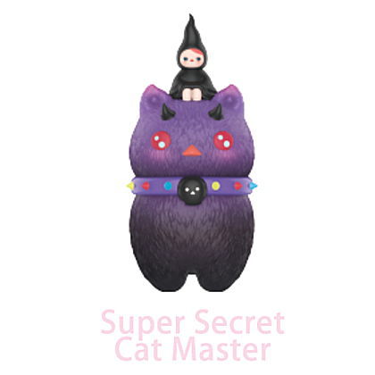 POPMART PUCKY Monster Babys Series [14.Super Secret: Cat Master]