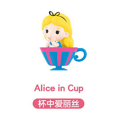 POPMART DISNEY Alice in Wonderland Series [1.Alice in cup]