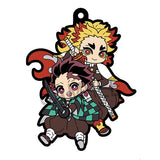 Rubber Mascot Buddy Colle Kimetsu no Yaiba vol.4 [1.Tanjiro Kamado & Kyojuro Rengoku]