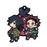 Rubber Mascot Buddy Colle Kimetsu no Yaiba vol.4 [6.Tanjiro Kamado & Giyu Tomioka]