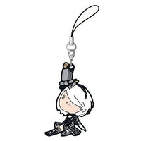 NieR:Automata Trading Rubber Strap [4.YoRHa No.2 Type B & Pod042 (1)]