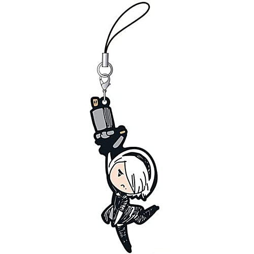 NieR:Automata Trading Rubber Strap [5.YoRHa No.2 Type B & Pod042 (2)]