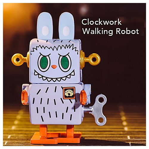 POPMART LABUBU The Monsters Toys Series [1.Clockwork Walking Robot]