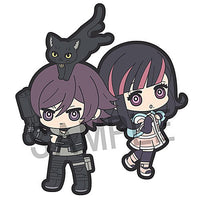 Rubber Mascot Buddy Colle Akudama Drive [1.Courier & Ordinary Person & Black Cat]