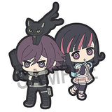 Rubber Mascot Buddy Colle Akudama Drive [1.Courier & Ordinary Person & Black Cat]