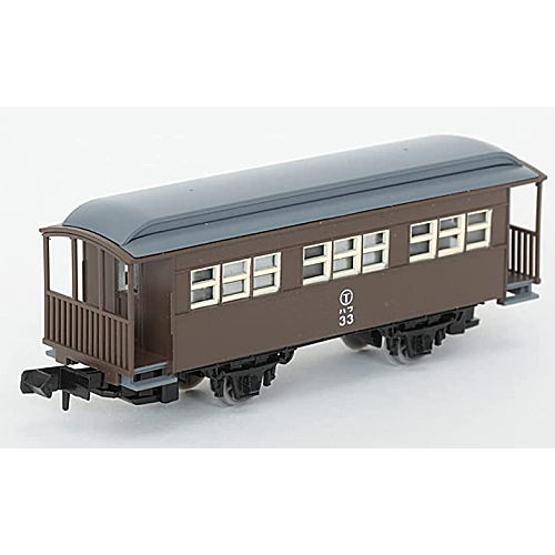 Nostalgic Tetsudou Collection Vol.1 [7.Tomy Railway HaFu Class Passenger Train Car Brown]