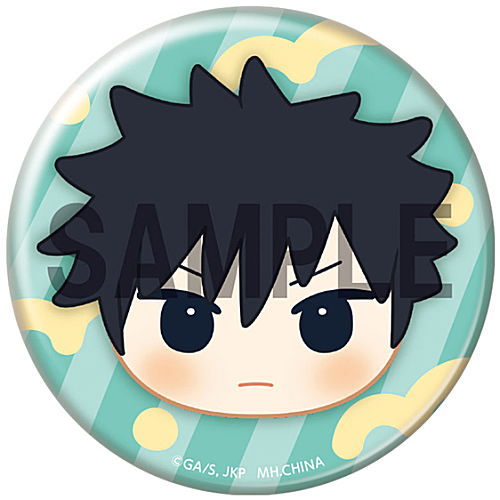 Can Badge Jujutsu Kaisen FukaFuka Squeeze Bread Edition [2.Megumi Fushiguro]