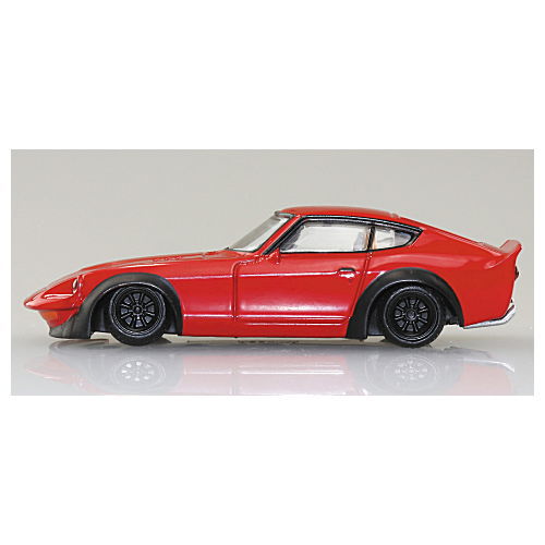 1/64 Diecast Mini Car Grachan Collection Part.13 [3.Fairlady Z 1973 (S30) 1:Red]