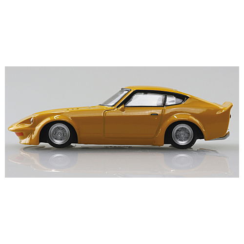 1/64 Diecast Mini Car Grachan Collection Part.13 [4.Fairlady Z 1973 (S30) 2:Yellow]