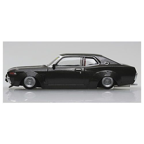 1/64 Diecast Mini Car Grachan Collection Part.13 [5.130 Laurel 1973 (C130) 1:Black]