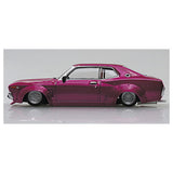 1/64 Diecast Mini Car Grachan Collection Part.13 [6.130 Laurel 1973 (C130) 2:Purple]