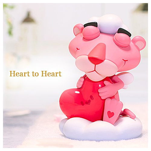 POPMART Pink Panther Expressing Love Series [2.Heart to Heart]