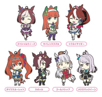 Umamusume Pretty Derby Nendoroid Plus Trading Rubber Keychain [All 8 type set(Full Complete)]