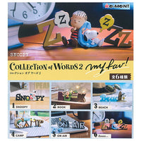 SNOOPY COLLECTION of WORDS 2 my fav! [All 6 type set(Full Complete)]