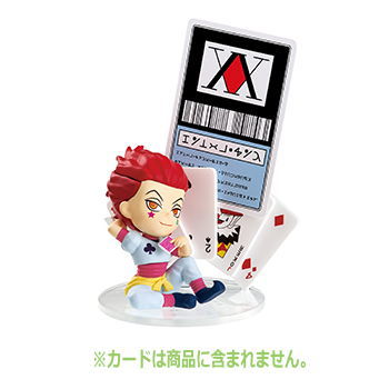 HUNTER x HUNTER DesQ DESKTOP HUNTER [5.Hisoka (card stand)]