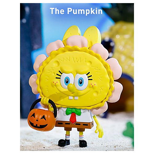 POPMART LABUBU The Monsters x SpongeBob Series [6.The Pumpkin]