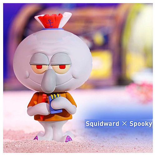 POPMART LABUBU The Monsters x SpongeBob Series [9.Squidward x Spooky]