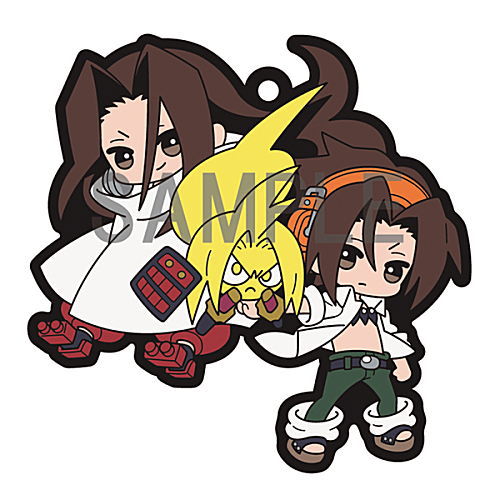 Rubber Mascot Buddy Colle SHAMAN KING [1.Hao & Yoh]