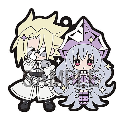 Rubber Mascot Buddy Colle SHAMAN KING [5.Marco & Maiden]
