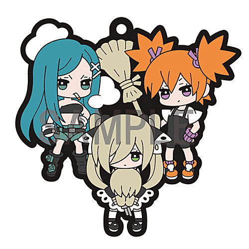 Rubber Mascot Buddy Colle SHAMAN KING [6.Hanagumisannin]