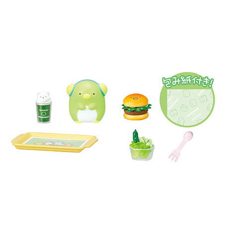 Sumikkogurashi Sumikko Burger Shop [6.Cucumber combo]