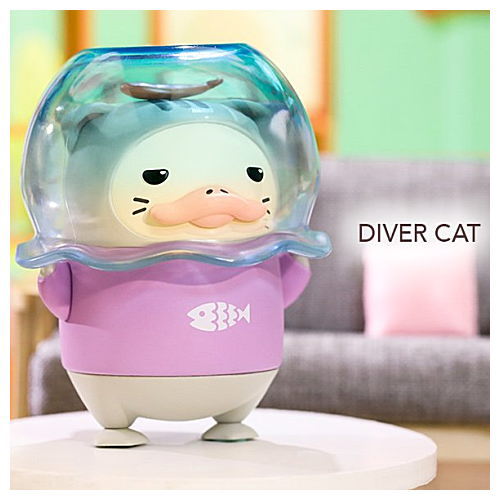 POPMART DUCKOO My Pet Series [3.DIVER CAT]