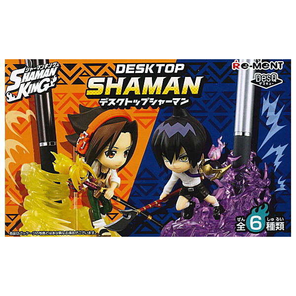 SHAMAN KING DesQ Desktop Shaman [All 6 type set(Full Complete)]