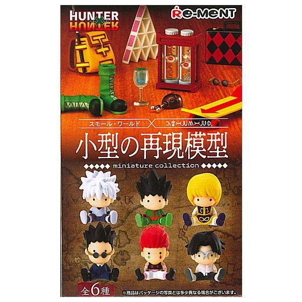 HUNTER x HUNTER Miniature Collection [All 6 type set(Full Complete)]