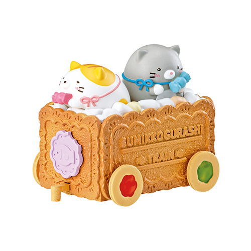 Sumikkogurashi Sweets train [5.Neko (Gray & Tora)]