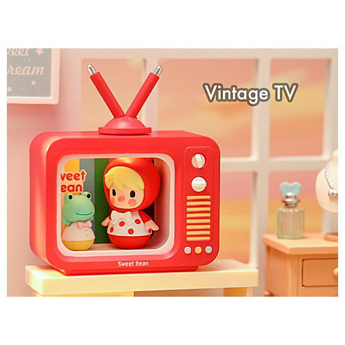 POPMART Sweet Bean I am Here! Series [12.Vintage TV]