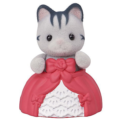 Sylvanian Families BB-07 baby collection baby fairy tale series [7.Grayish cat baby Liberty]