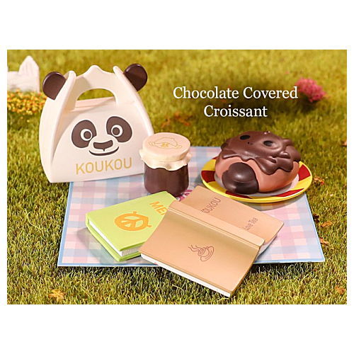 POPMART KOUKOU Afternoon Tea Series [3.Chocolate Covered Croissant]