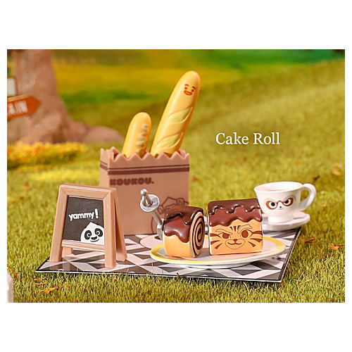 POPMART KOUKOU Afternoon Tea Series [6.Cake Roll]