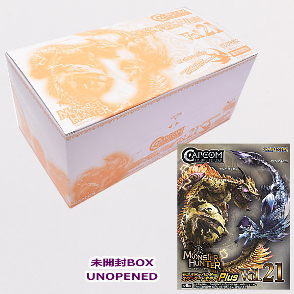 CAPCOM Figure Builder Monster Hunter Standard Model Plus Vol.21 [6 packs in 1 BOX set(NEW UNOPENED)]