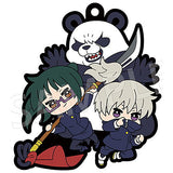 Rubber Mascot Buddy Colle Jujutsu Kaisen Vol.3 [4.Maki Zenin & Toge Inumaki & Panda]