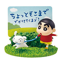 Crayon Shin-chan Message Stand Figure [1.Let's take a walk]