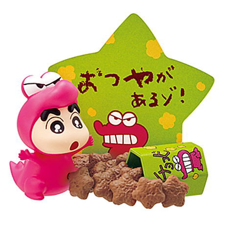 Crayon Shin-chan Message Stand Figure [4.Snack time]