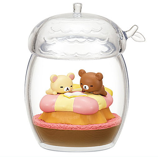 Rilakkuma Terrarium Chairoikoguma Friends [6.Good night]