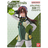 Gasha Portraits PREMIUM EVANGELION Makinami Mari Illustrious [All 2 type set(Full Complete)]