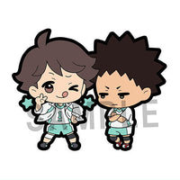 Rubber Mascot Buddy Colle Haikyu !! [3.Toru Oikawa & Hajime Iwaizumi]