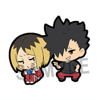 Rubber Mascot Buddy Colle Haikyu !! [4.Kenma Kozume & Tetsuro Kuroo]