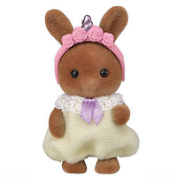 Sylvanian Families BB-08 Baby Collection Baby Fashionable Hair Series [3.Baby Brown Rabbit (Berkeley)]