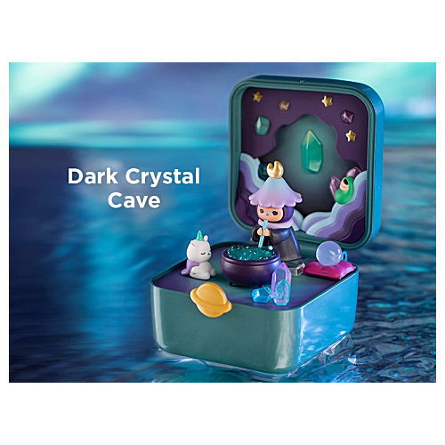 POPMART PUCKY Strange Planets Series Scene Set [6.Dark Crystal Cave]