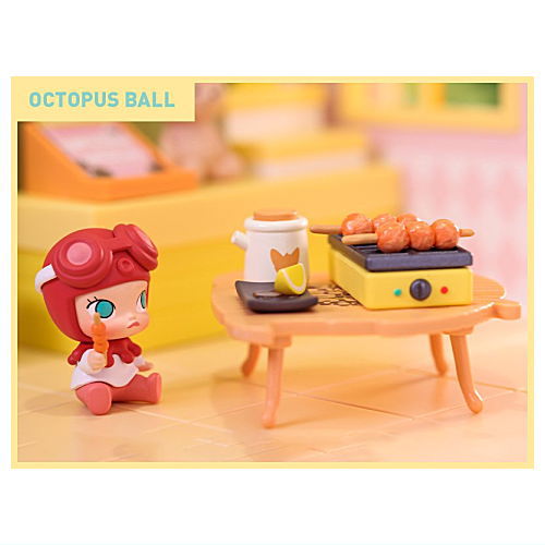 POPMART MOLLY Cooking Series [2.Octopus Ball]